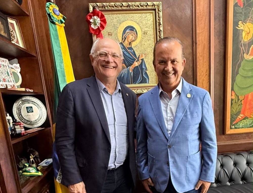 Dr. Vicente se reúne com governador e apresenta demandas da região de Jaraguá do Sul
