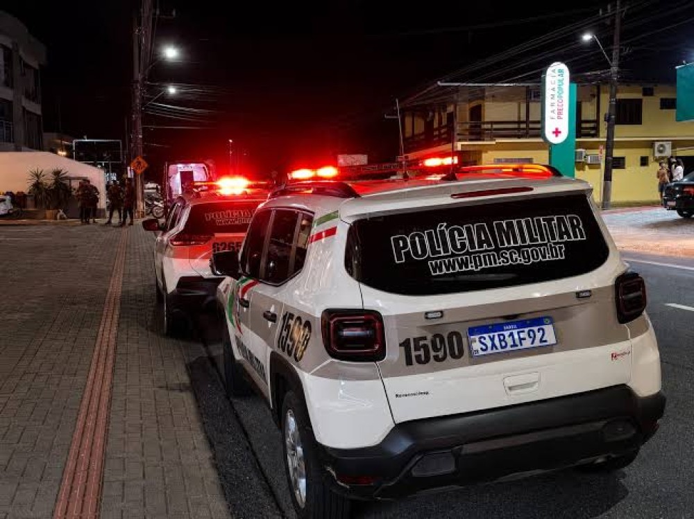 Suspeito é preso após esfaquear homem na saída de academia em Jaraguá do Sul