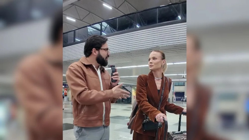 VÍDEO: Com R$ 9 bilhões na conta, herdeira da WEG dá show de simpatia em aeroporto