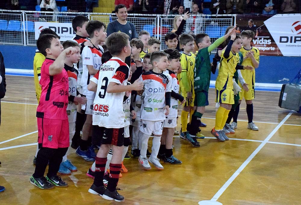 Copa Dipil de Futsal Menor começa com recorde de equipes e promete edição histórica em Massaranduba