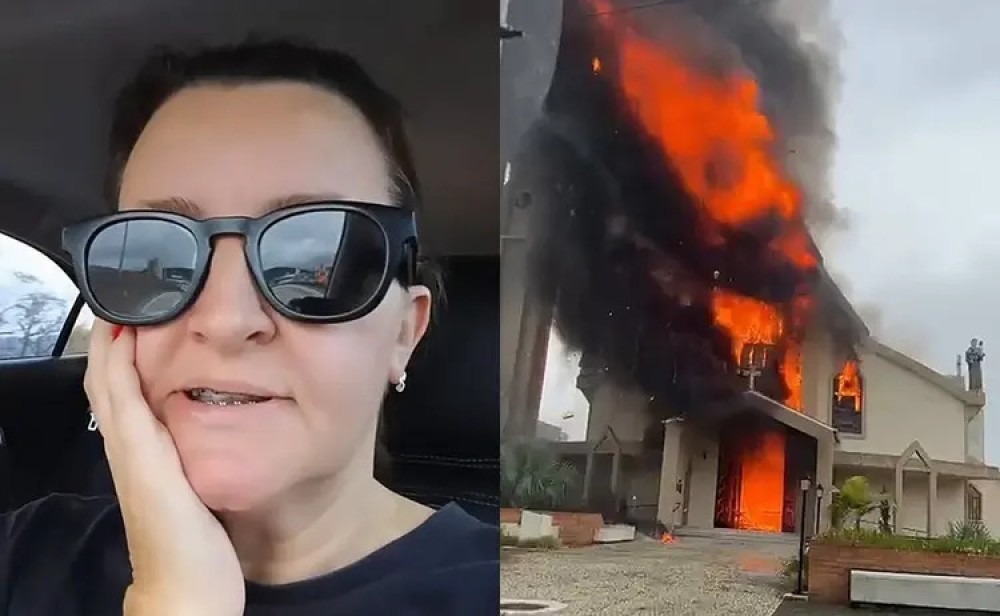 VÍDEO: Petista jaraguaense diz que bolsonaristas tacaram fogo em igreja de SC e vão jogar bomba em Aparecida