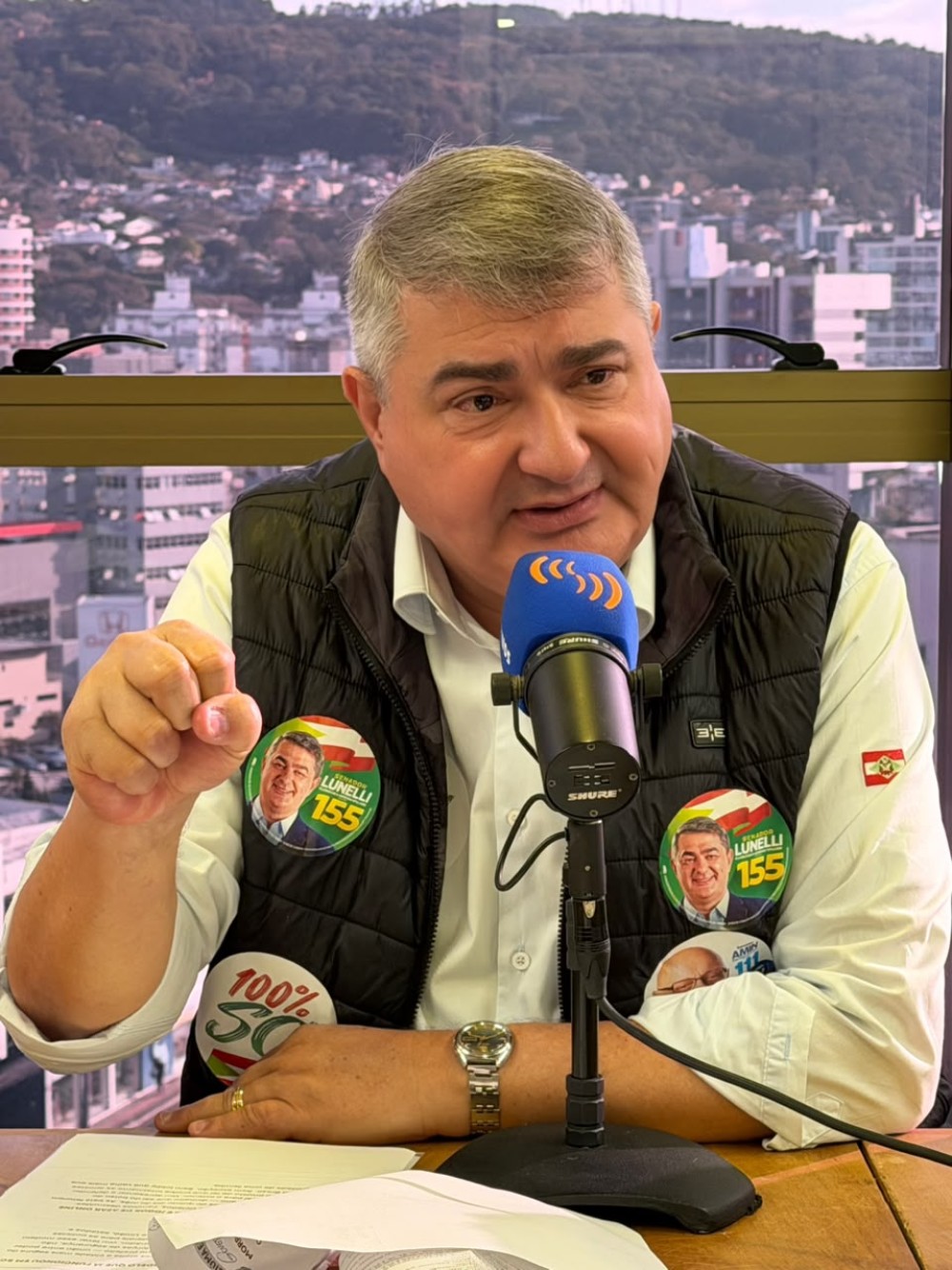 No primeiro debate ao Senado, Lunelli defende fim das bets, combate à corrupção e proteção à produção catarinense