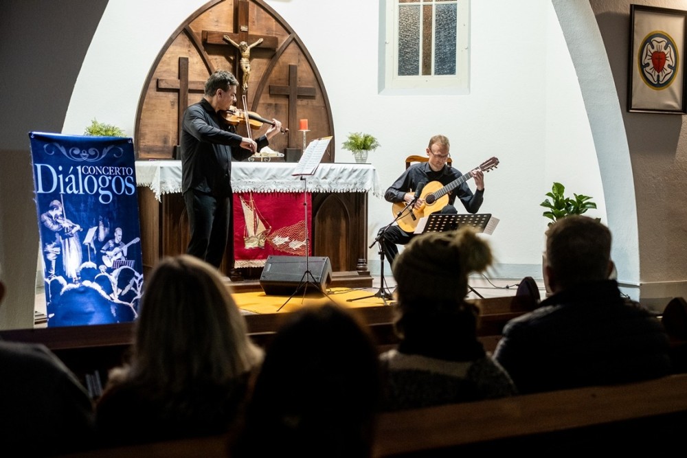 Projeto Diálogos leva concerto gratuito com Duo Girardello & Pofahl a Jaraguá do Sul no dia 29 de agosto