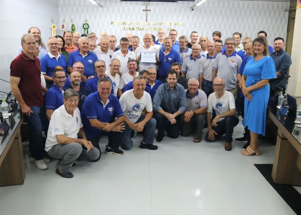 Câmara aprova reconhecimento ao Terço dos Homens em Jaraguá do Sul