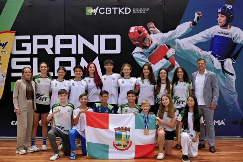 Jaraguá do Sul faz história no Grand Slam de Taekwondo e atletetas garantem vaga na Seleção Brasileira