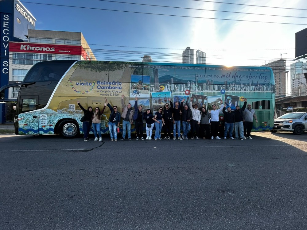 Road show do Visite Balneário Camboriú e Região Costa Verde & Mar inicia roteiro de promoção pelo Sudeste