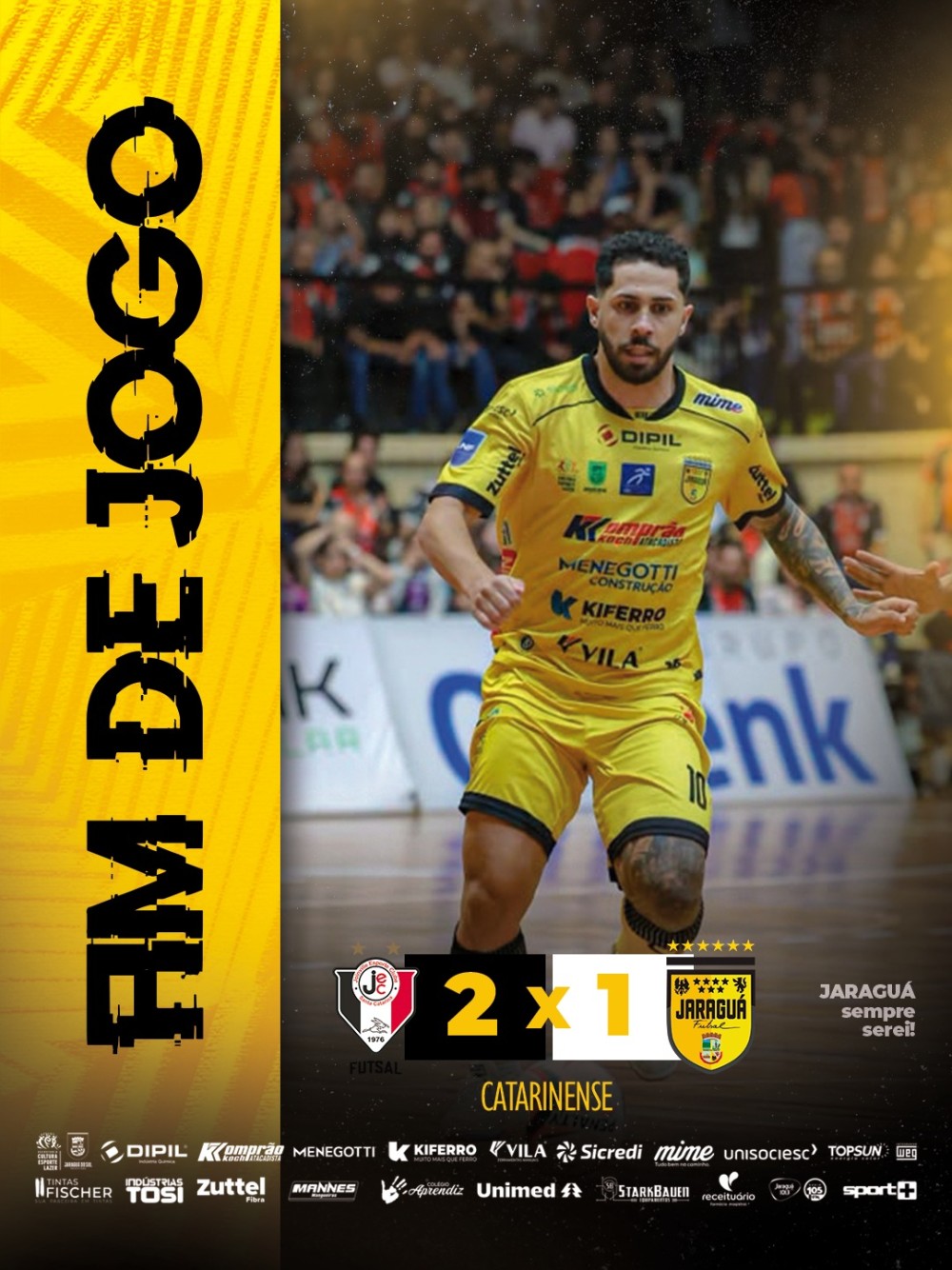 Aurinegro é superado no clássico em Joinville pelo Estadual