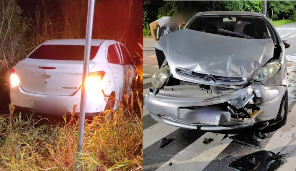 Motorista bêbado é preso após se envolver em acidente em Jaraguá do Sul