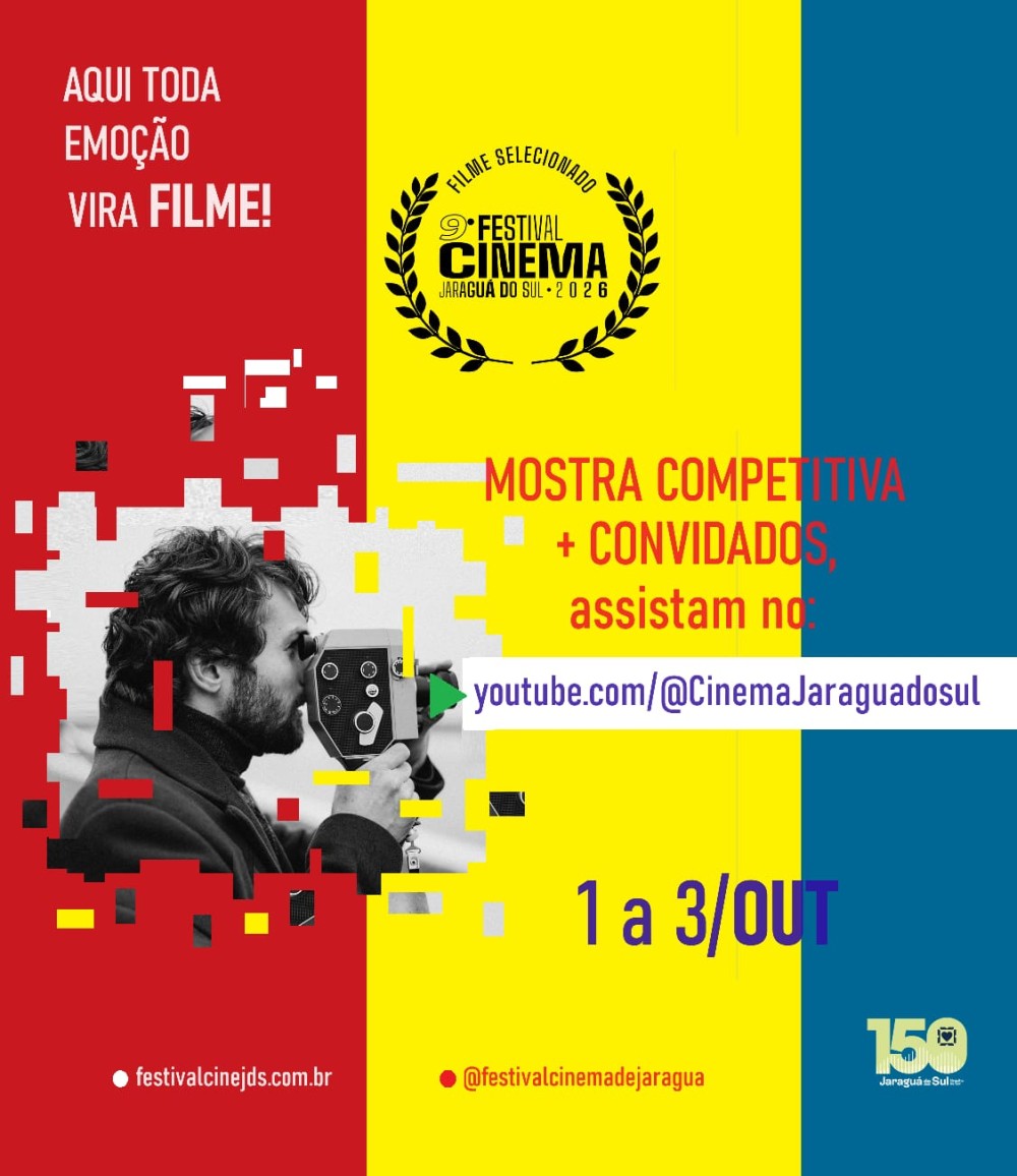 O Festival de Cinema de Jaraguá do Sul divulga a seleção da Mostra Competitiva + Convidados