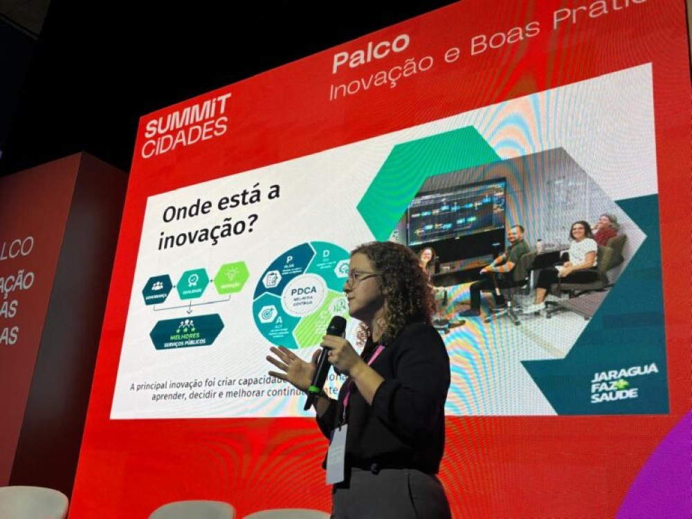 Vigilância Sanitária de Jaraguá do Sul é destaque no Summit Cidades 2026