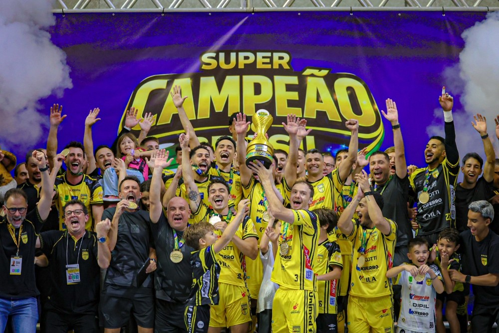 Jaraguá Futsal vence Atlético-PI na prorrogação e é o Super Campeão do Brasil