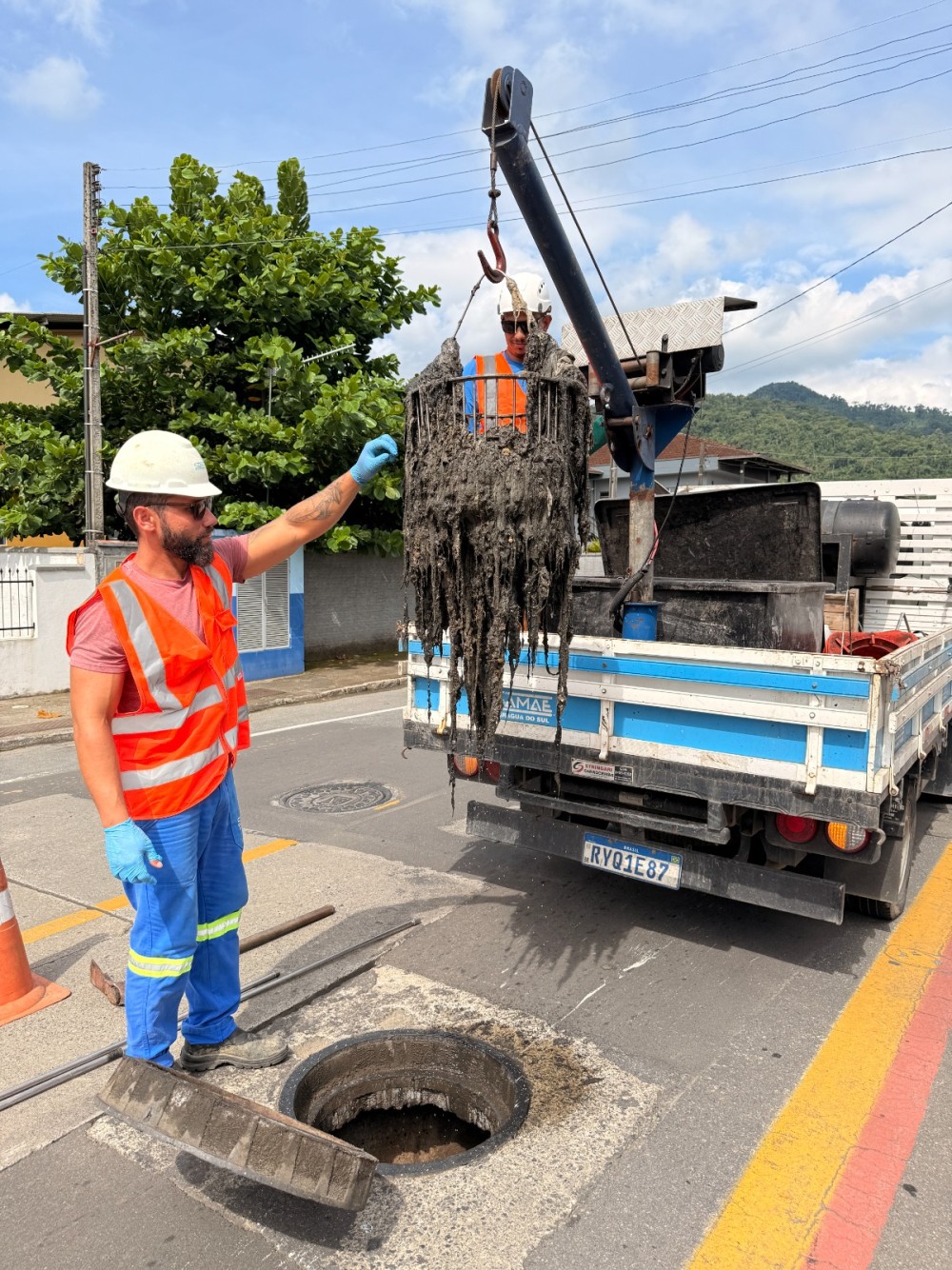 Samae prossegue com a manutenção preventiva em elevatórias de esgoto