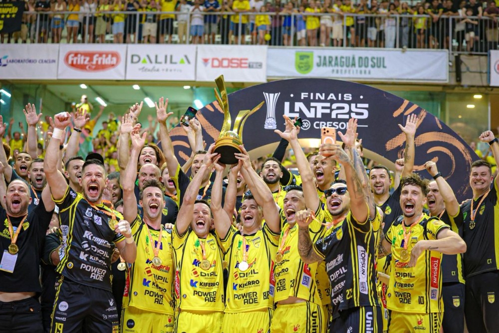 Jaraguá Futsal conhece a tabela completa de jogos na Liga Nacional 2026