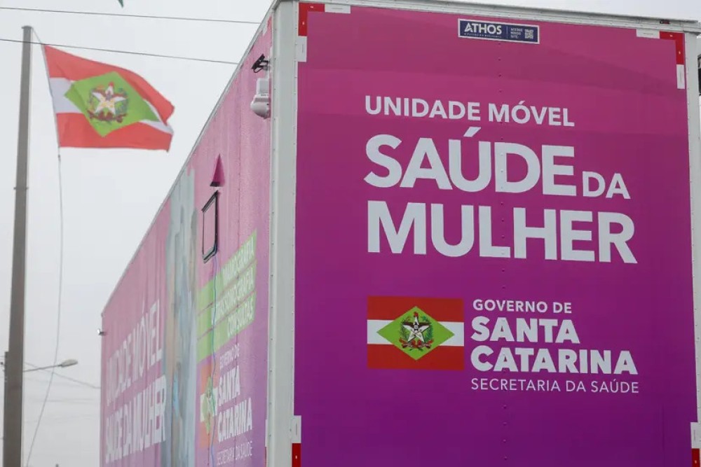 Jaraguá do Sul tem mais 1,3 mil atendimentos programados na Carreta da Saúde da Mulher