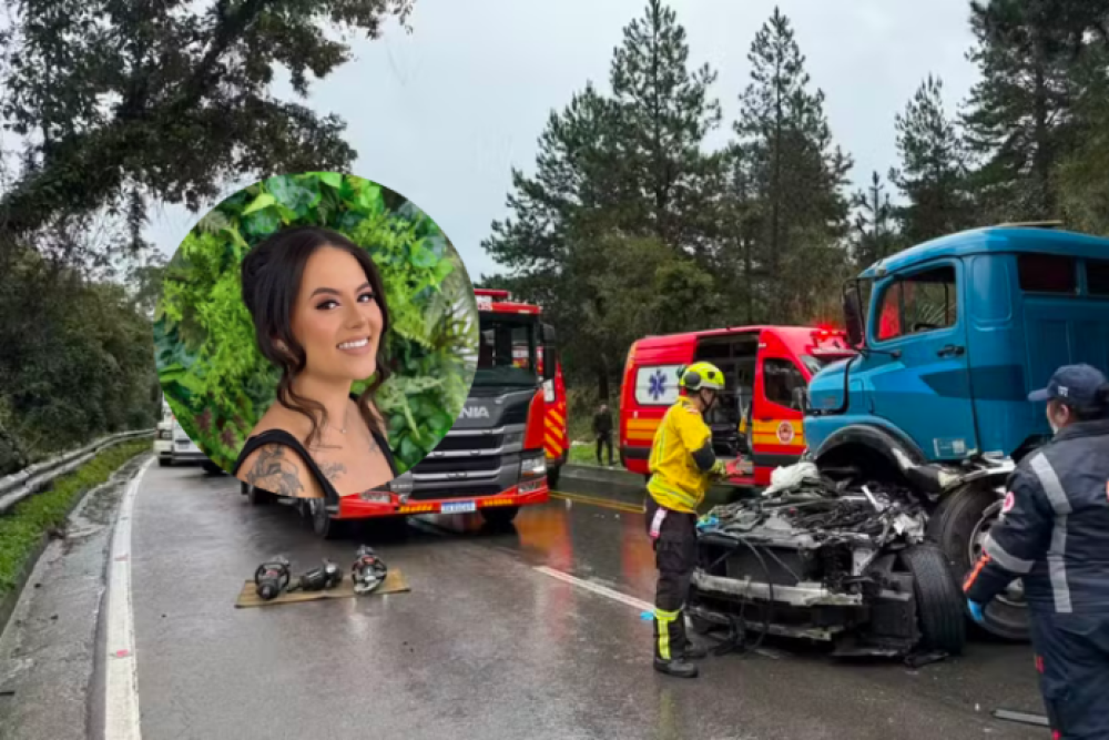 Quem era a motorista que morreu após bater BMW contra caminhão