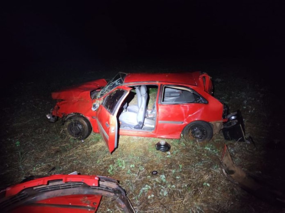 Motorista embriagado é preso após acidente com feridos na SC-163