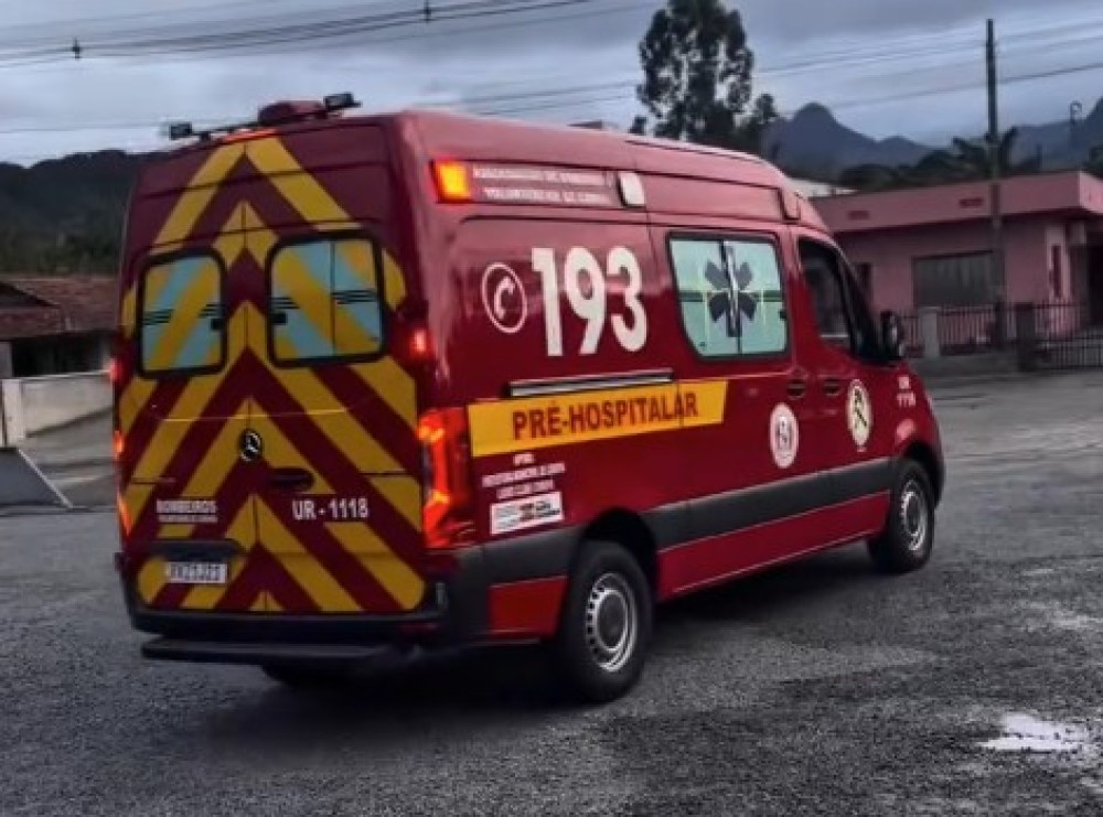 Menina de sete anos é atropelada em Corupá 