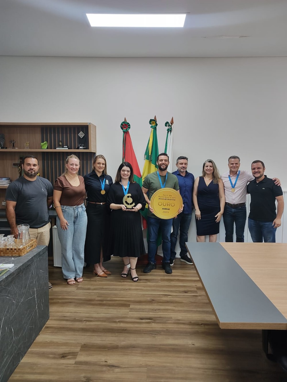 Corupá conquista Selo Ouro do Sebrae pela qualidade no atendimento ao empreendedor