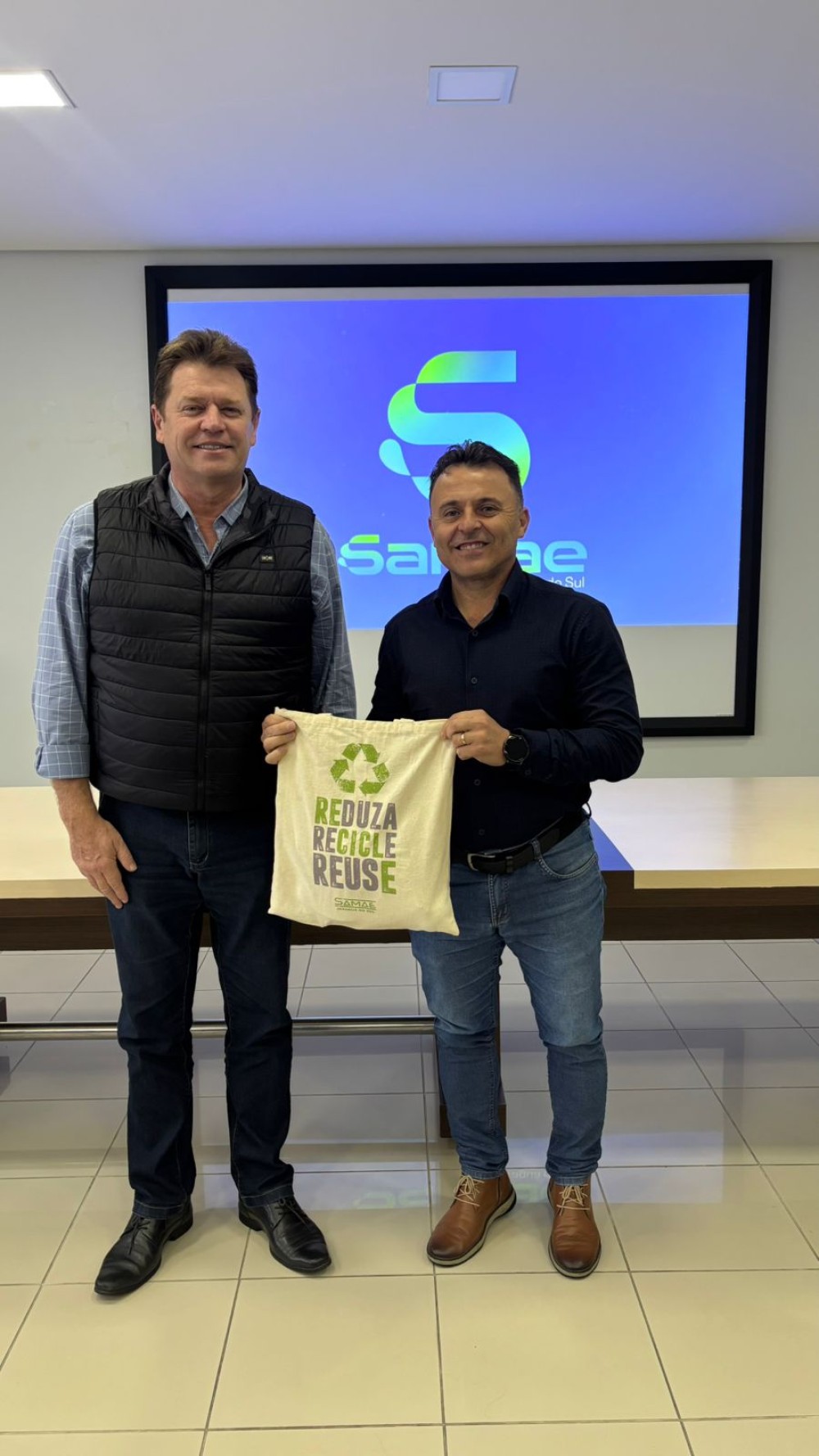 Samae recebe visita institucional do IMA