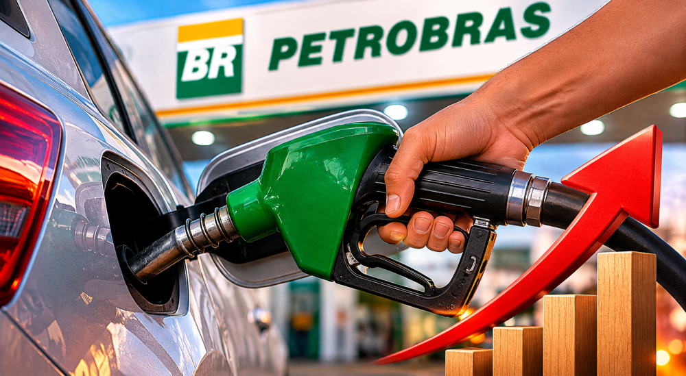 ATENÇÃO: Petrobras anuncia aumento no preço da gasolina