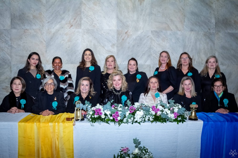 Confira as fotos: Rotary Club Vale do Itapocu realiza transmissão de posse da nova diretoria