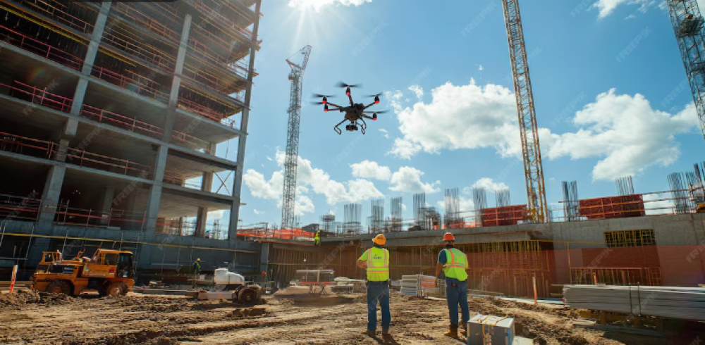A Importância do uso de drones nas obras da construção civil