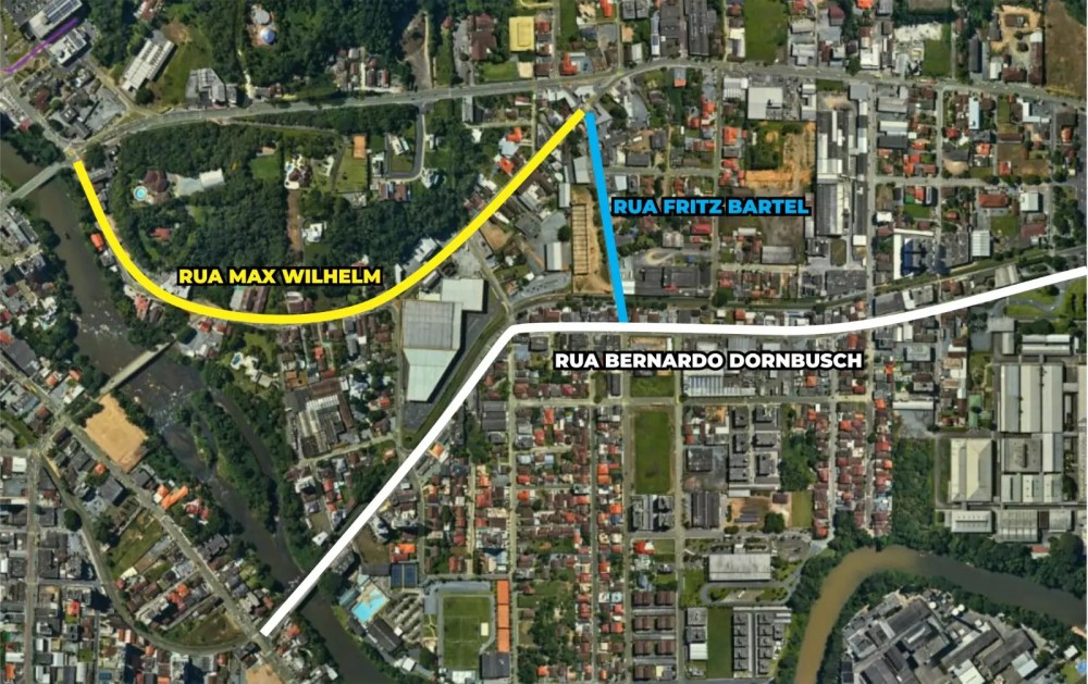 Prefeitura vai revitalizar as ruas Max Wilhelm, Bernardo Dornbusch, Fritz Bartel e Jorge Dalsoquio