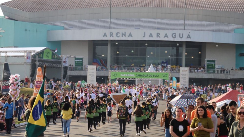 Feriado de aniversário de Jaraguá do Sul será mantido no sábado, 25 de julho
