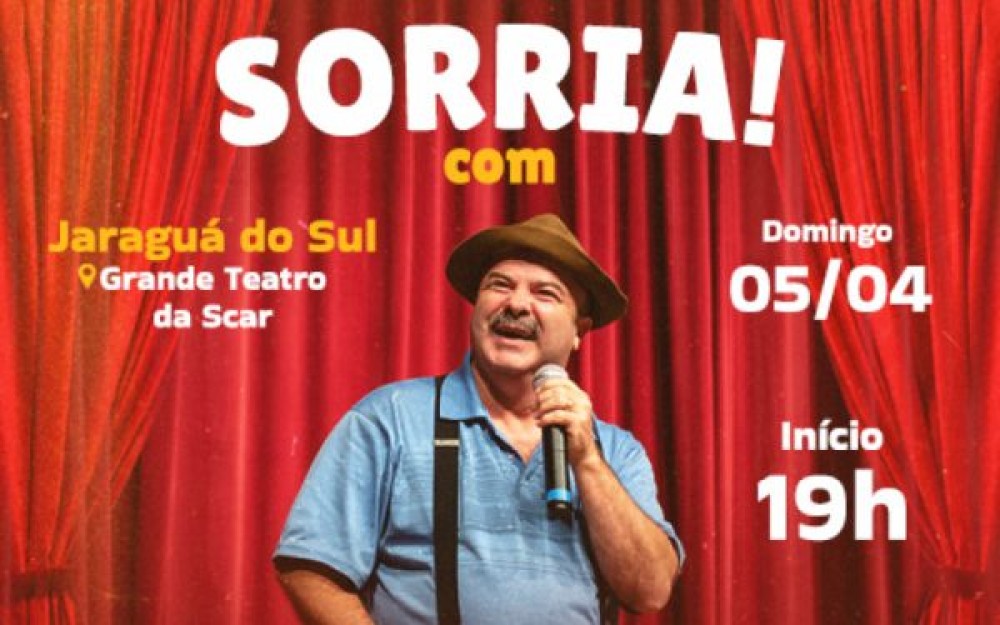 Paulinho Mixaria se apresenta em Jaraguá do Sul