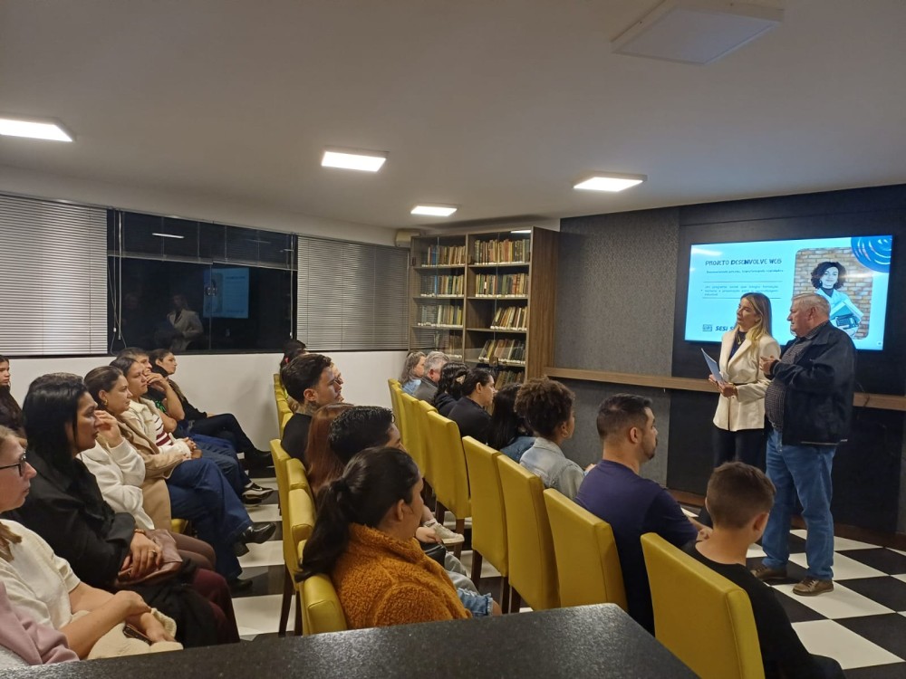 Parceria entre SESI, SENAI, WEG e Escola Olim inicia jovens na pré-aprendizagem industrial em Jaraguá do Sul