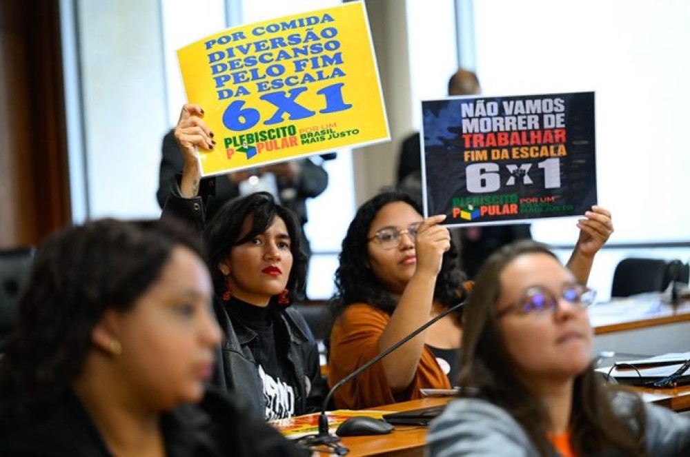 Sessão temática debaterá fim da escala 6×1 na próxima quarta