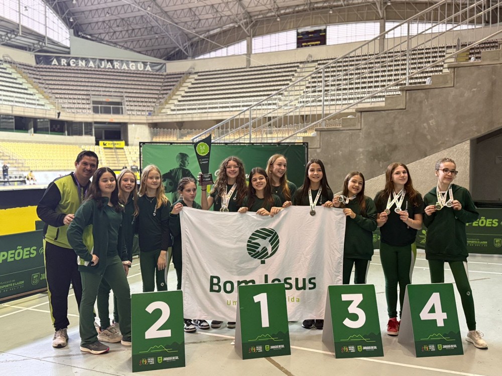 Colégio Bom Jesus é o campeão geral dos Jogos Escolares de Jaraguá do Sul na categoria 11 a 13 anos
