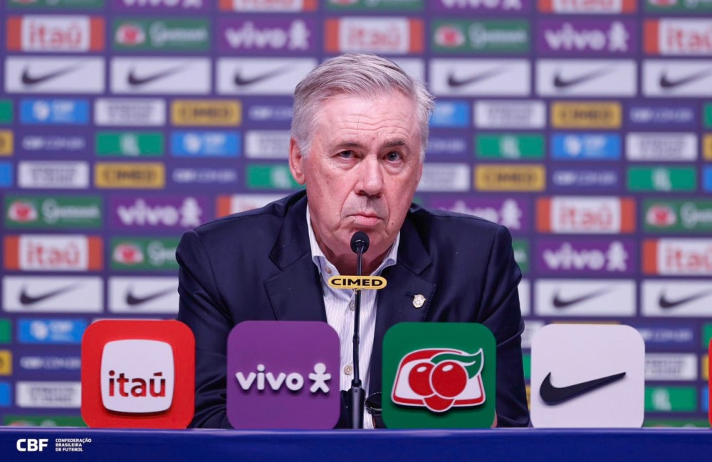  Ancelotti convoca Seleção para amistosos finais sob cautela