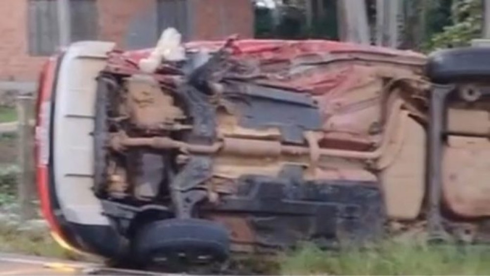 Homem morre em colisão frontal na SC-290