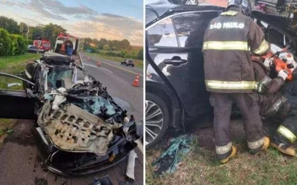 URGENTE: Prefeito e esposa morrem em grave acidente 