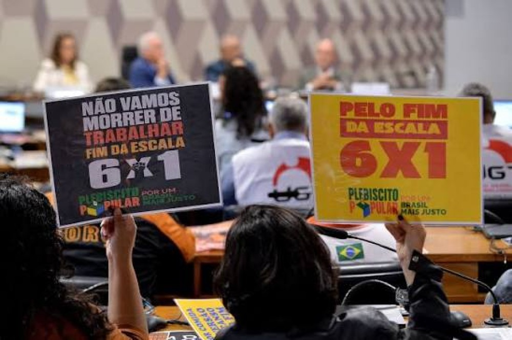 Fim da escala 6×1 vai ao plenário do Senado sob pressão das urnas