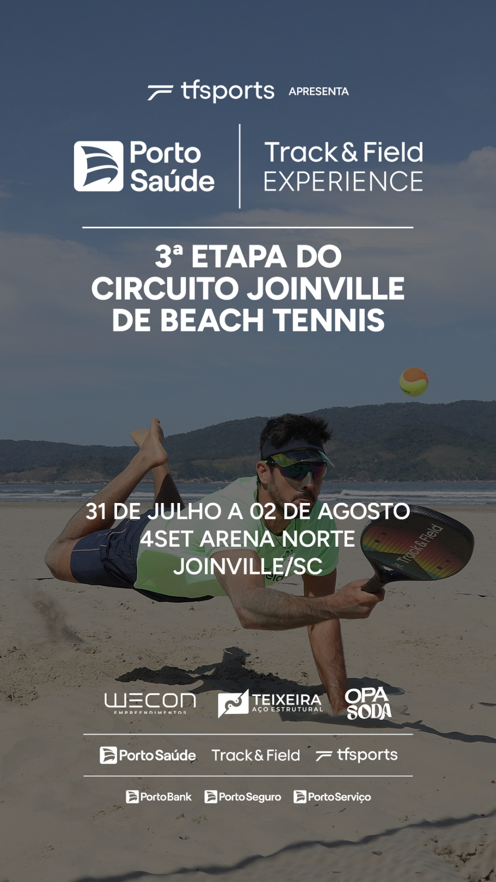 Garten Shopping é ponto exclusivo de retirada de kits de eventos da Track & Field Experience