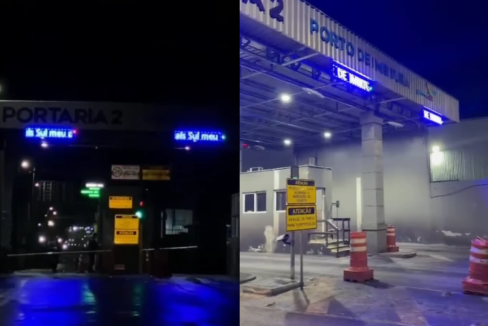 Funcionário é afastado após letreiro de Porto exibir 'Sul é meu país'
