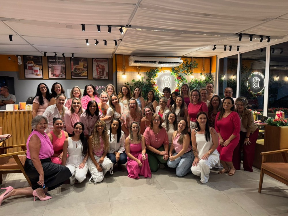 Mais de 40 mulheres empresárias celebram o Dia Internacional da Mulher em Jaraguá do Sul