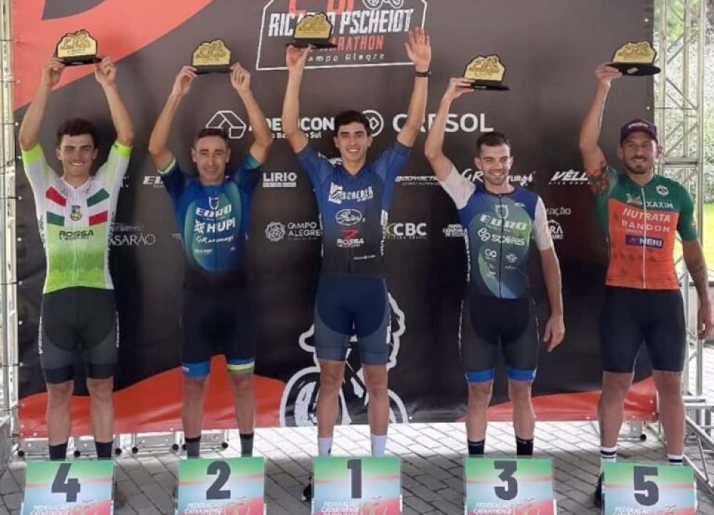 Jaraguaense entre os melhores colocados de etapa do Estadual de Mountain Bike