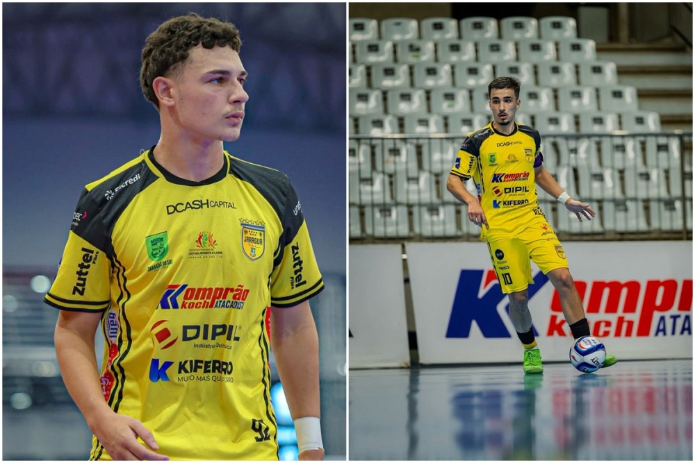 Dois atletas do Jaraguá Futsal são convocados para a Seleção Brasileira Sub-20
