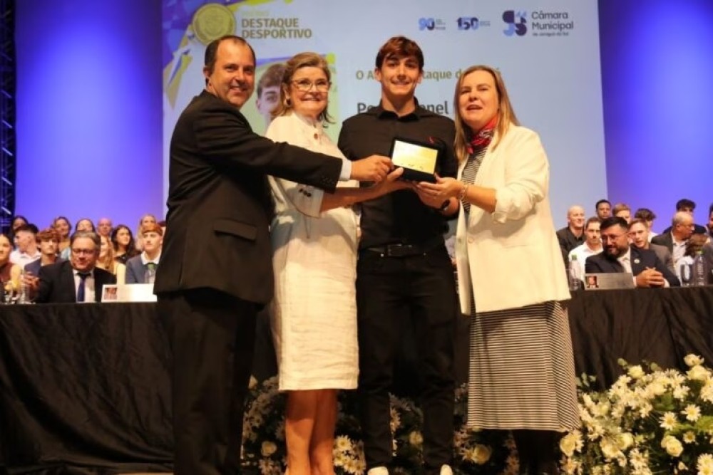 Câmara de Jaraguá do Sul entrega Prêmio Destaque Desportivo 2026