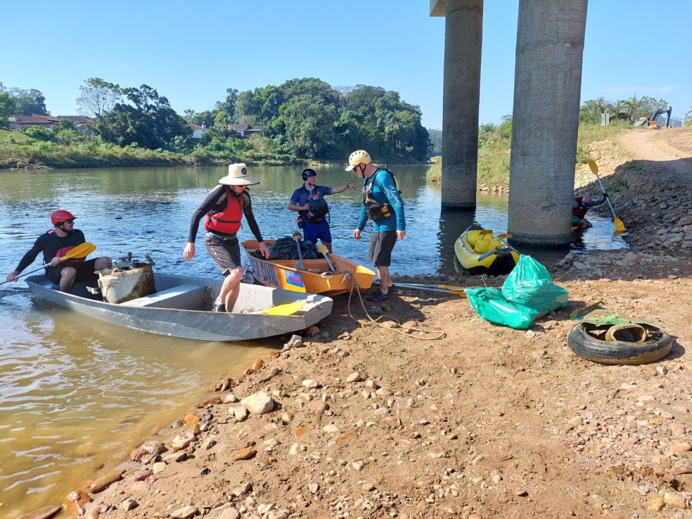 Ação de limpeza no Rio Itapocu ocorrerá no dia 14 de junho