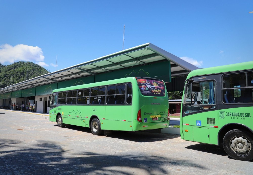 Idoso é agredido no terminal de ônibus de Jaraguá do Sul
