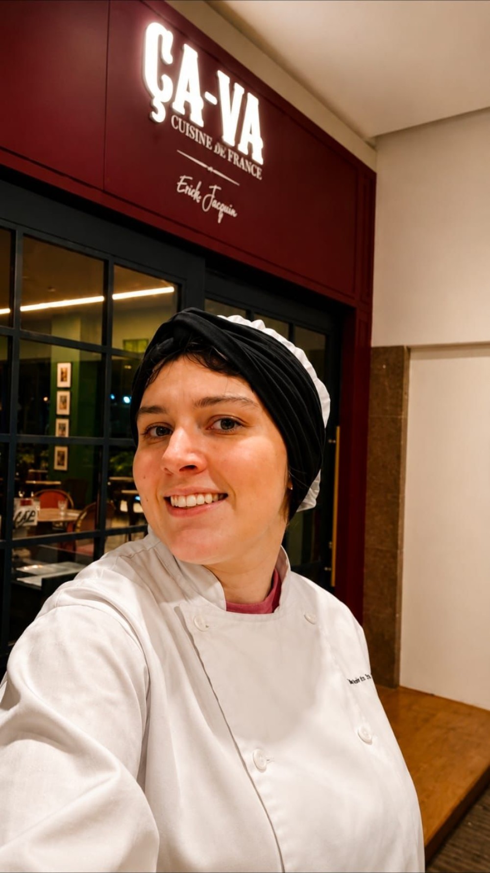 Aluna formada na escola Cheff Instituto Gastronômico de Jaraguá do Sul conquista vaga em restaurante de Erick Jacquin em São Paulo