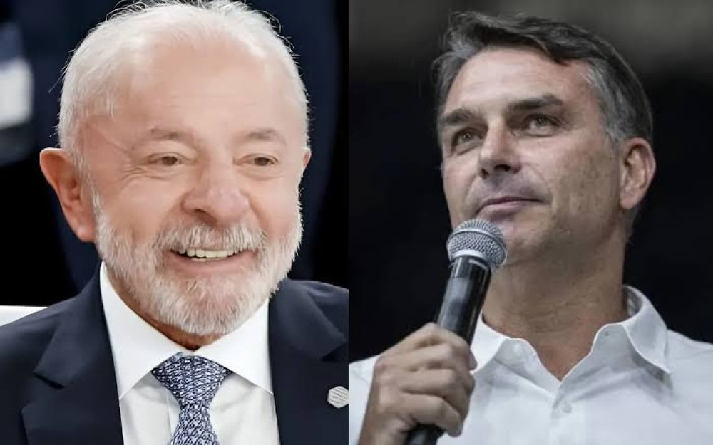 Pesquisa Real Time: Flávio Bolsonaro tem 52% e Lula, 48%, dos votos válidos