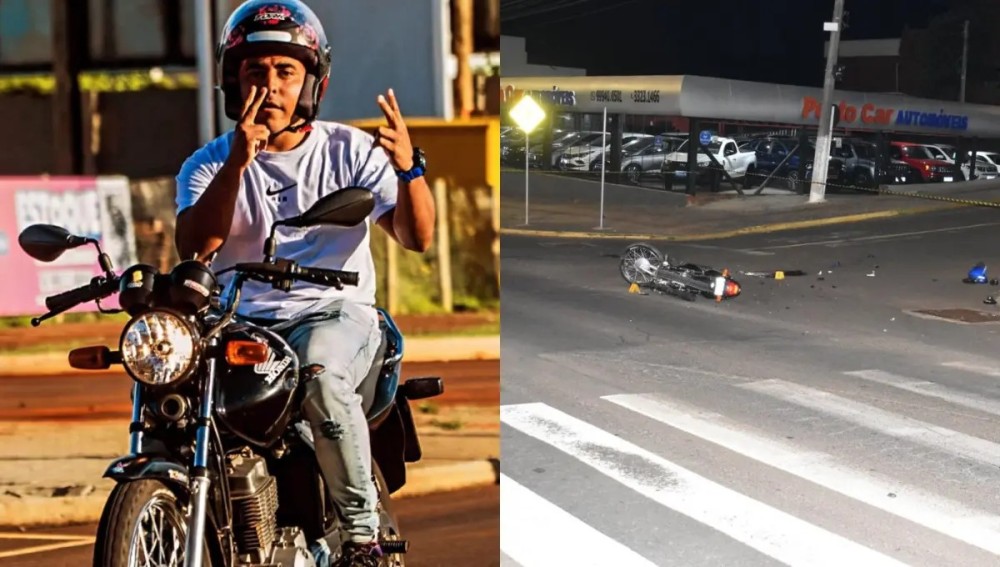 Acidente entre moto e carro mata jovem de 26 anos