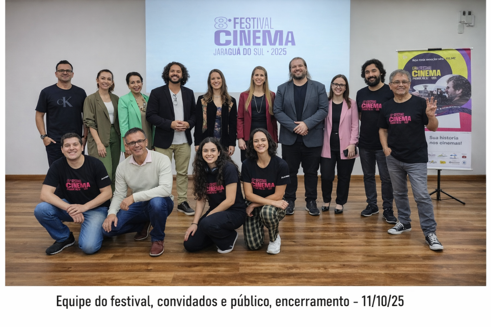 Já estão abertas as inscrições para o 9º Festival de Cinema de Jaraguá do Sul