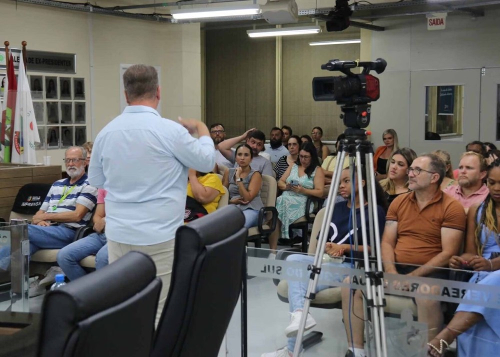 Reunião marca início das atividades de 2026 da Câmara Mirim