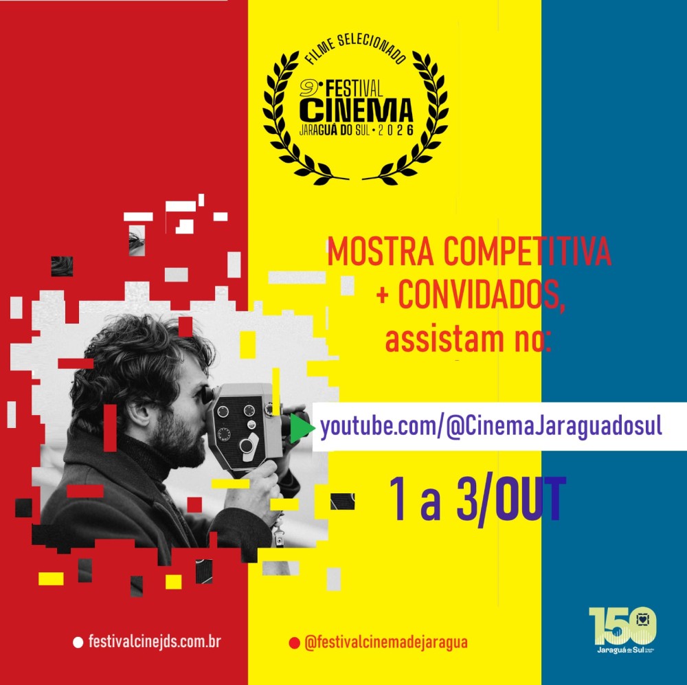 O festival de Cinema de Jaraguá do Sul divulga a seleção da Mostra Competitiva + Convidados
